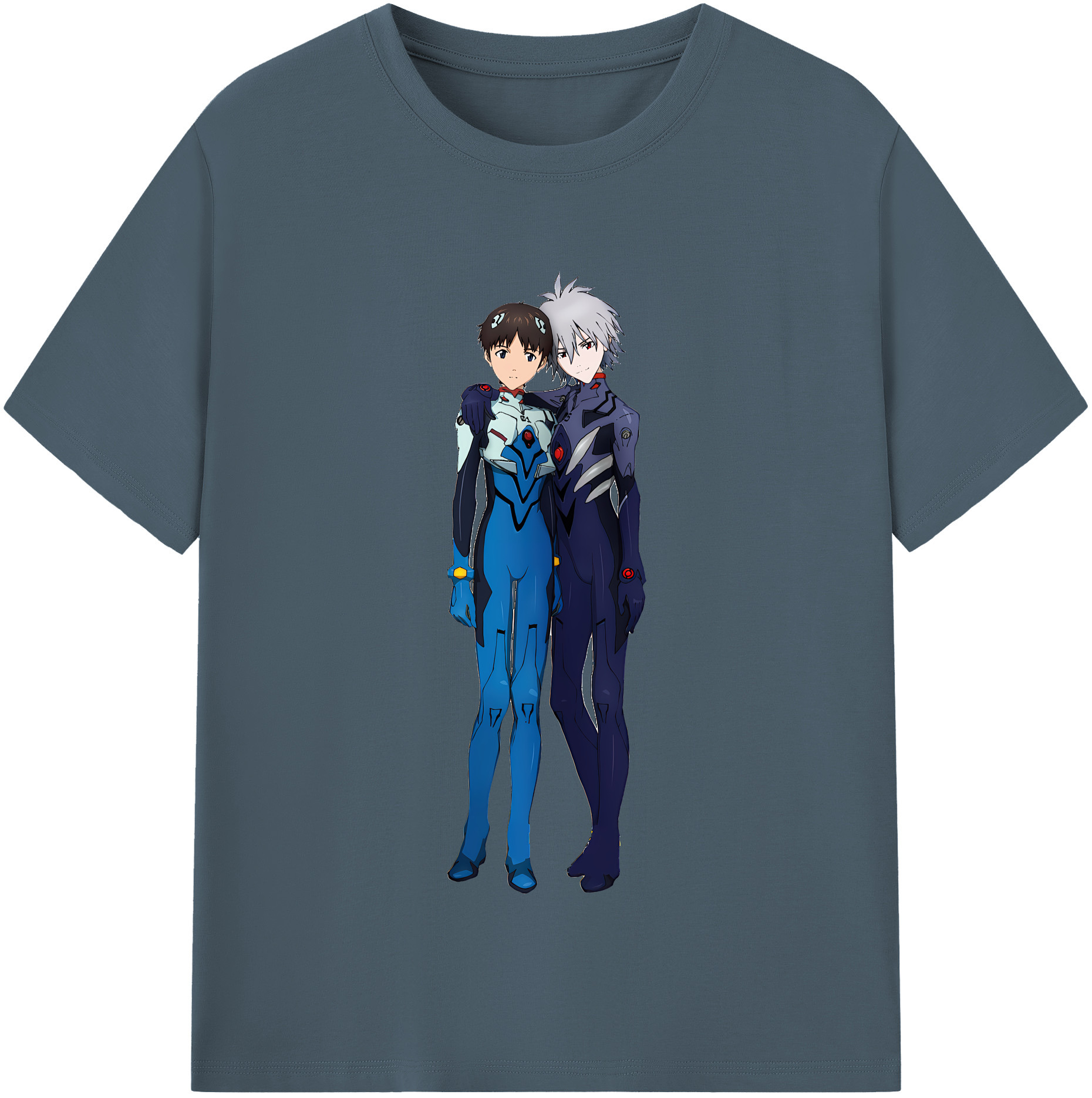 （画像用） EVA 新世紀エヴァンゲリオン 綿100％半袖Tシャツ（フロントプリント）